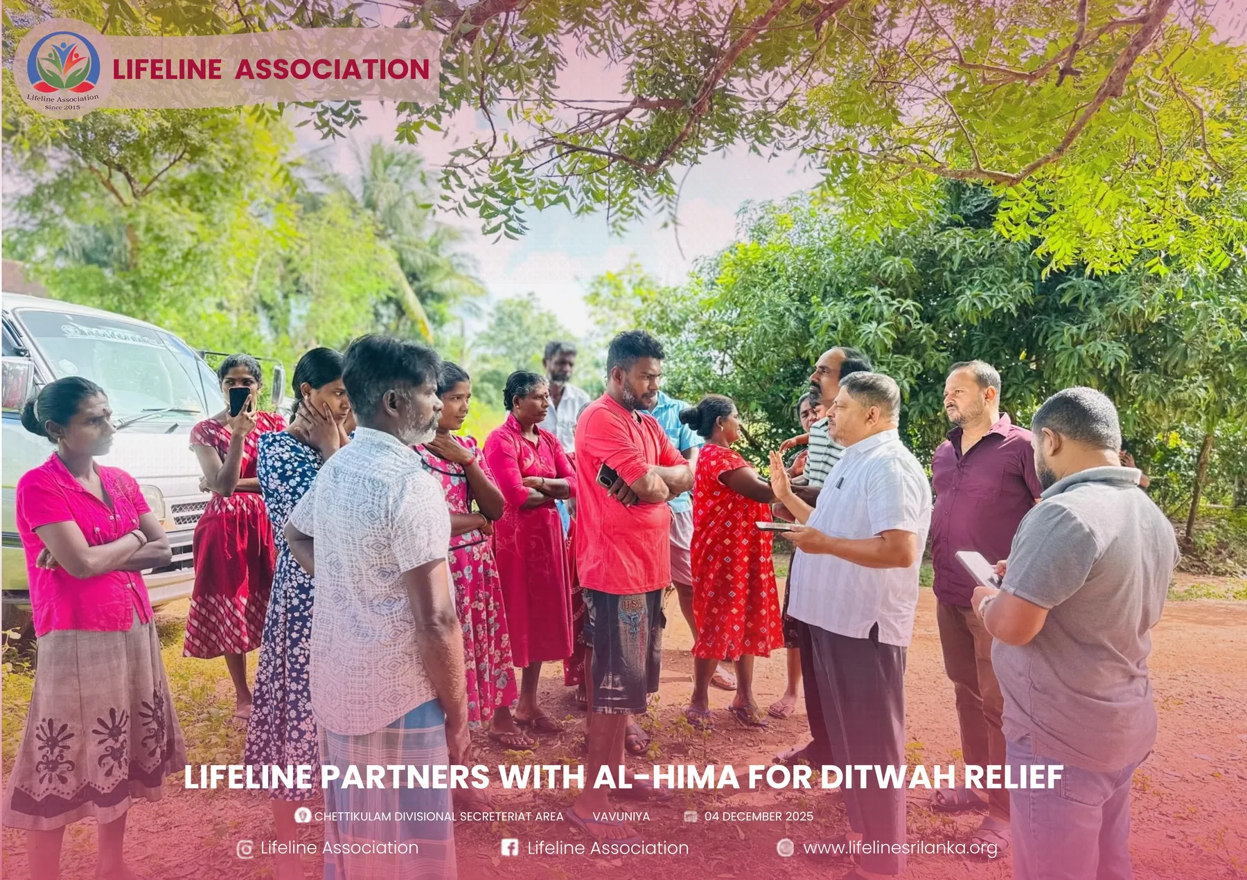 Lifeline Partners with Al-Hima for Ditwah Relief project photograph 7
