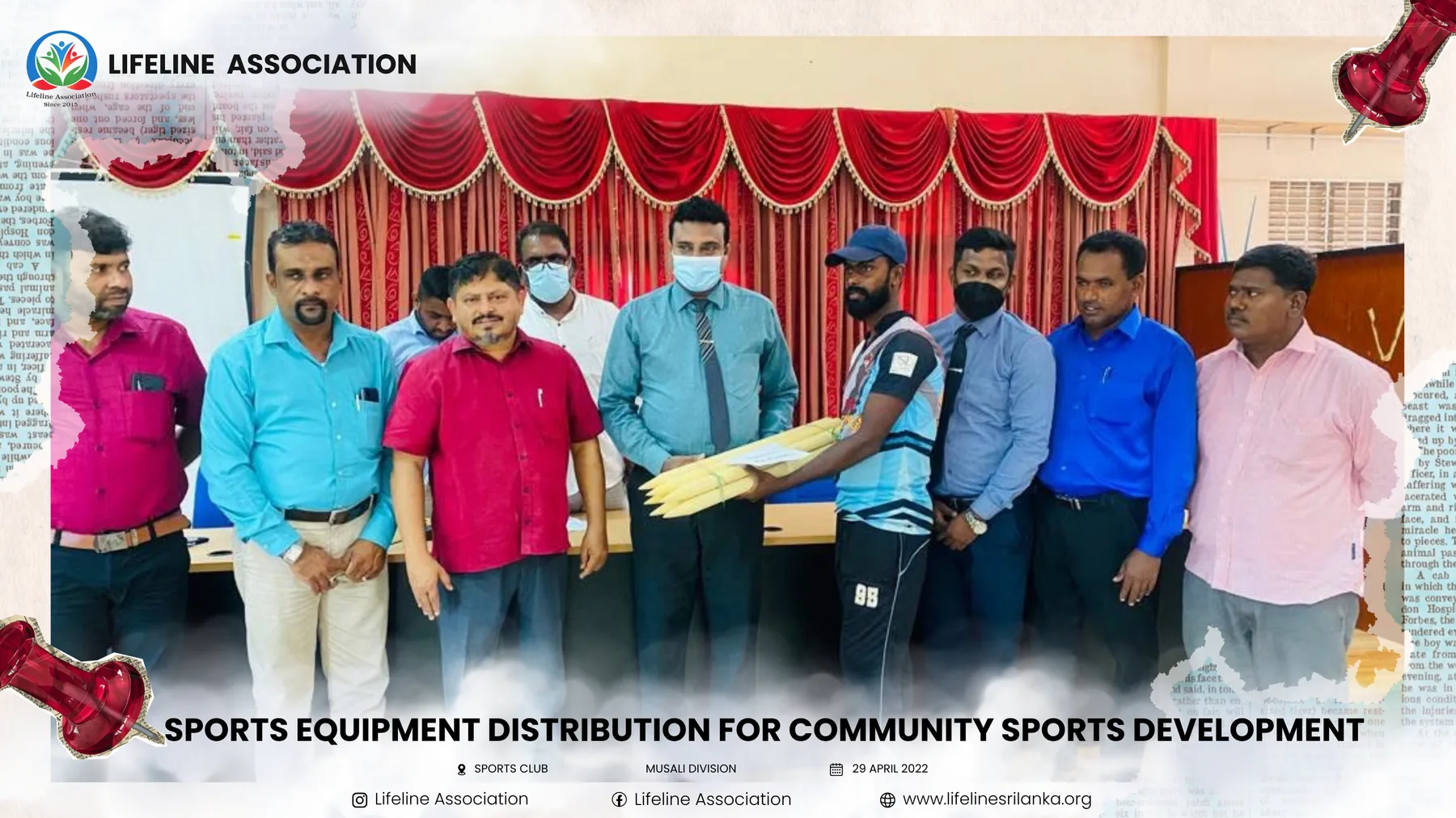 Sports Equipment Distribution for Community Sports Development project photograph 5