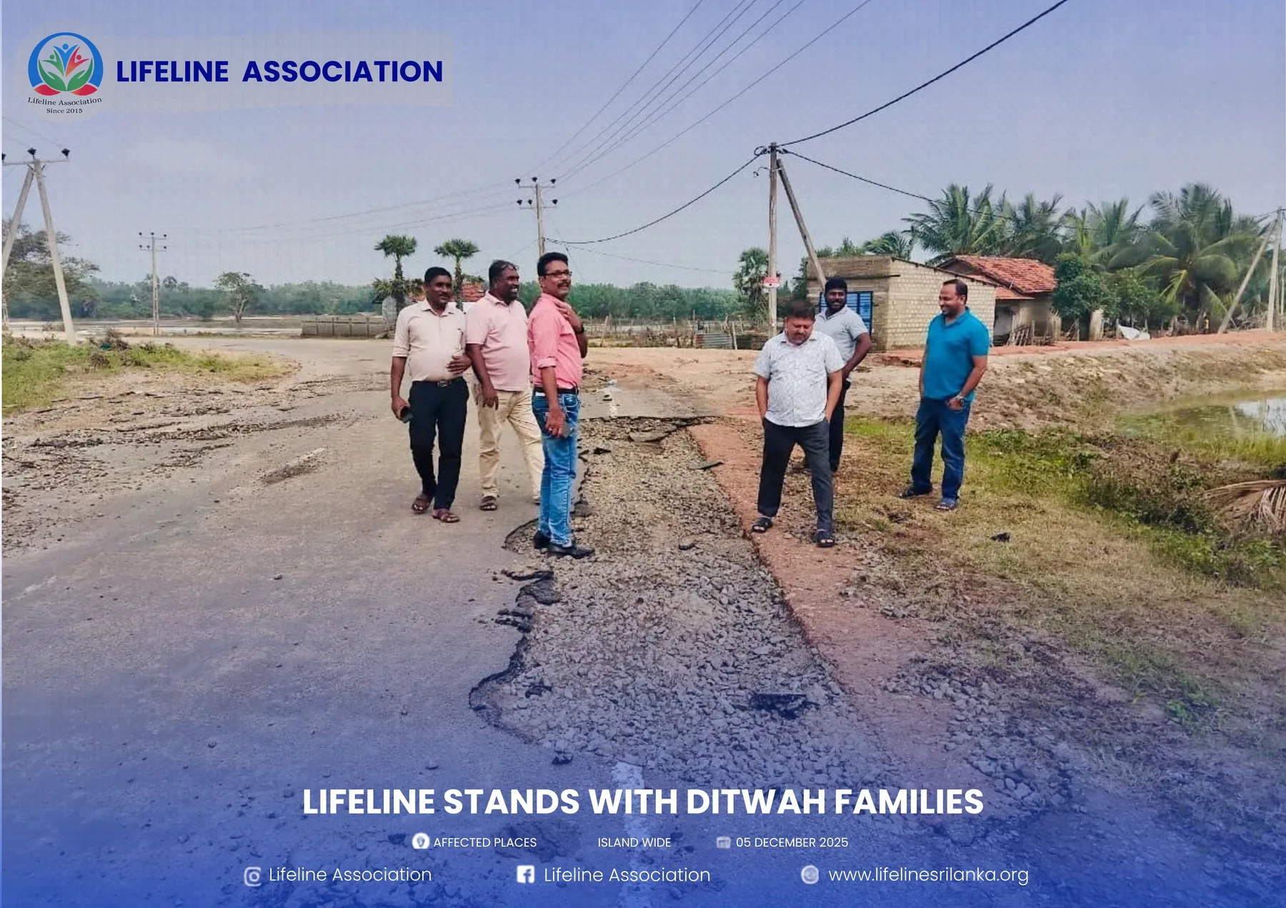 Lifeline Stands with Ditwah Families project photograph 6