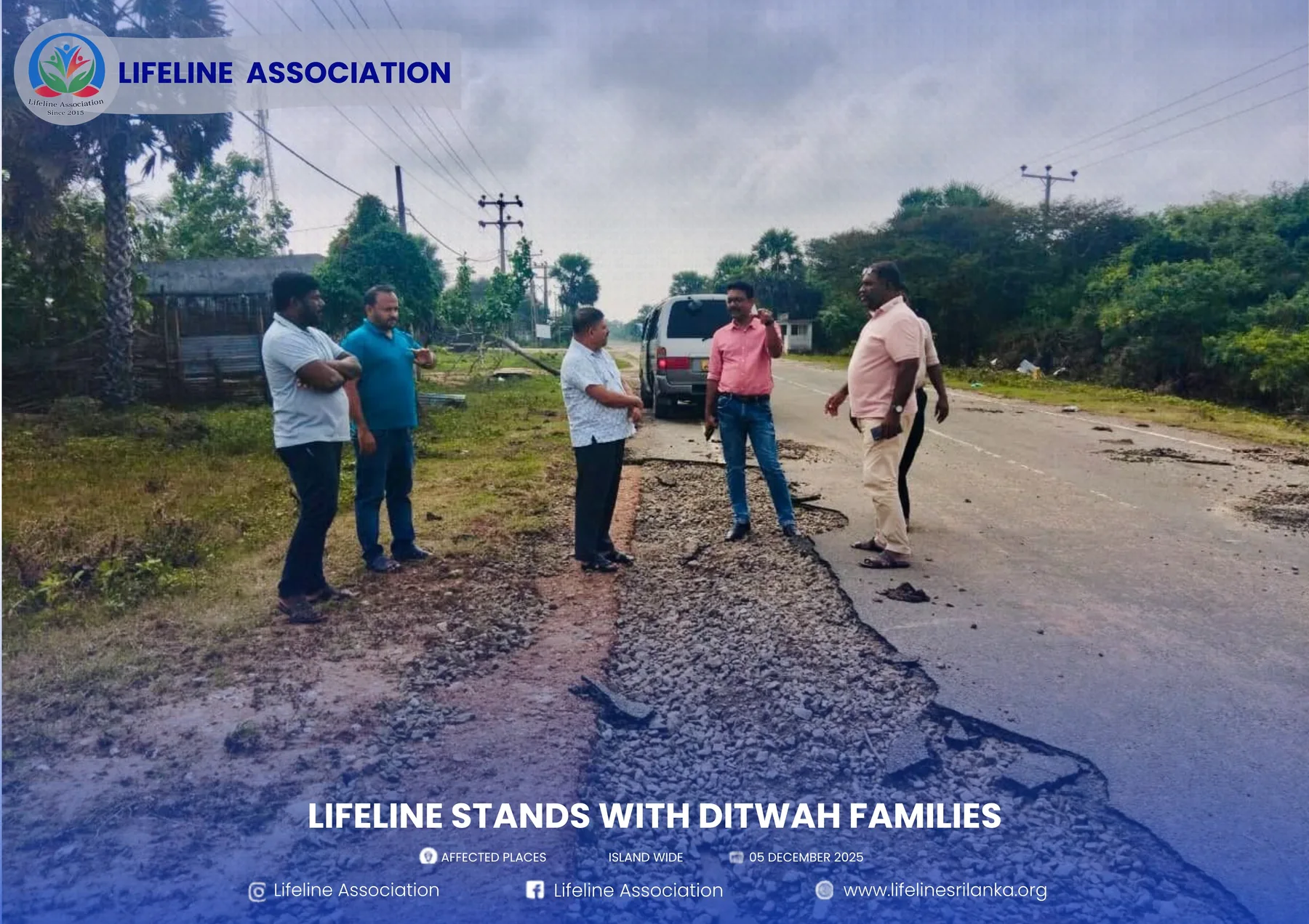 Lifeline Stands with Ditwah Families project photograph 7