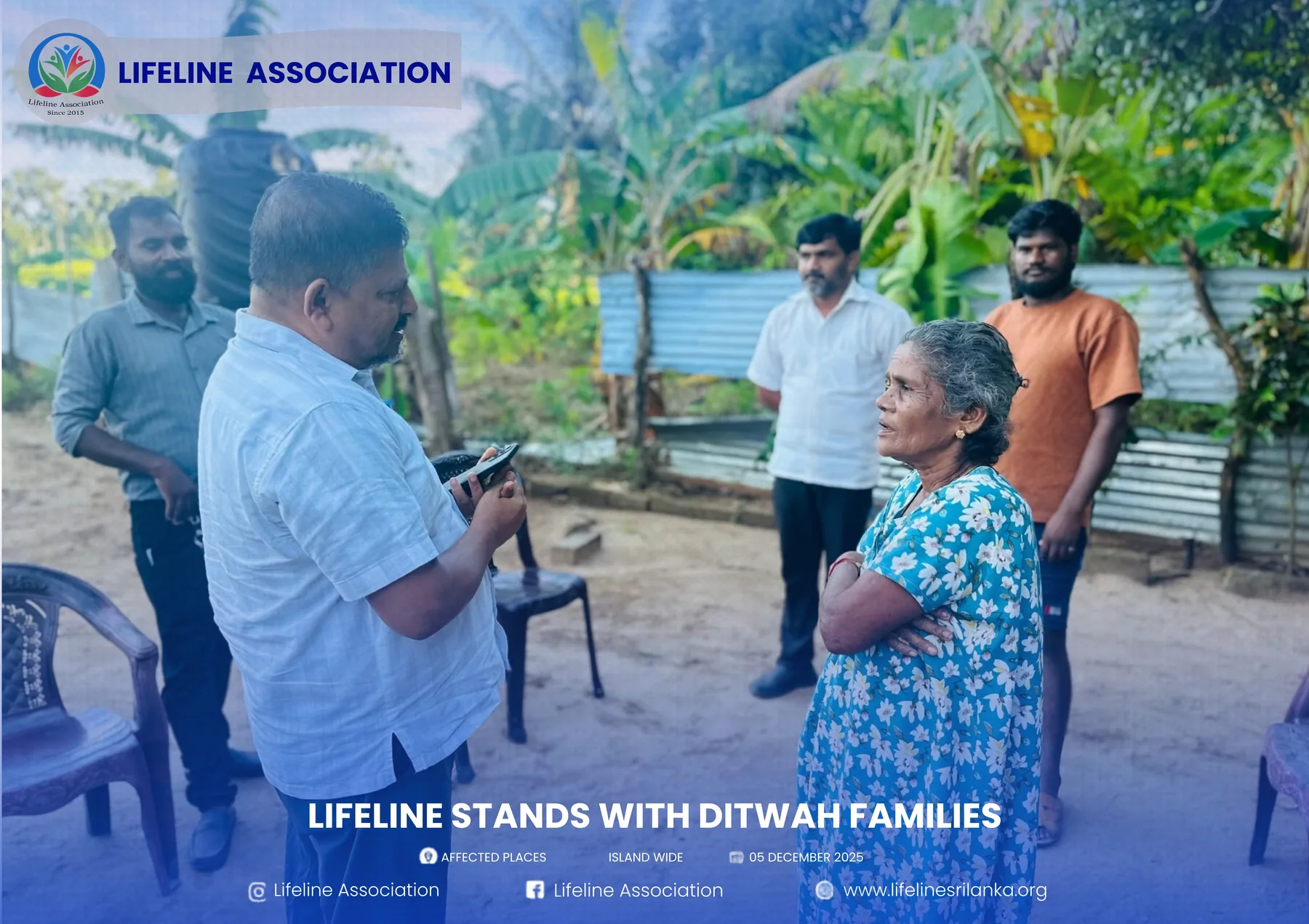 Lifeline Stands with Ditwah Families project photograph 11