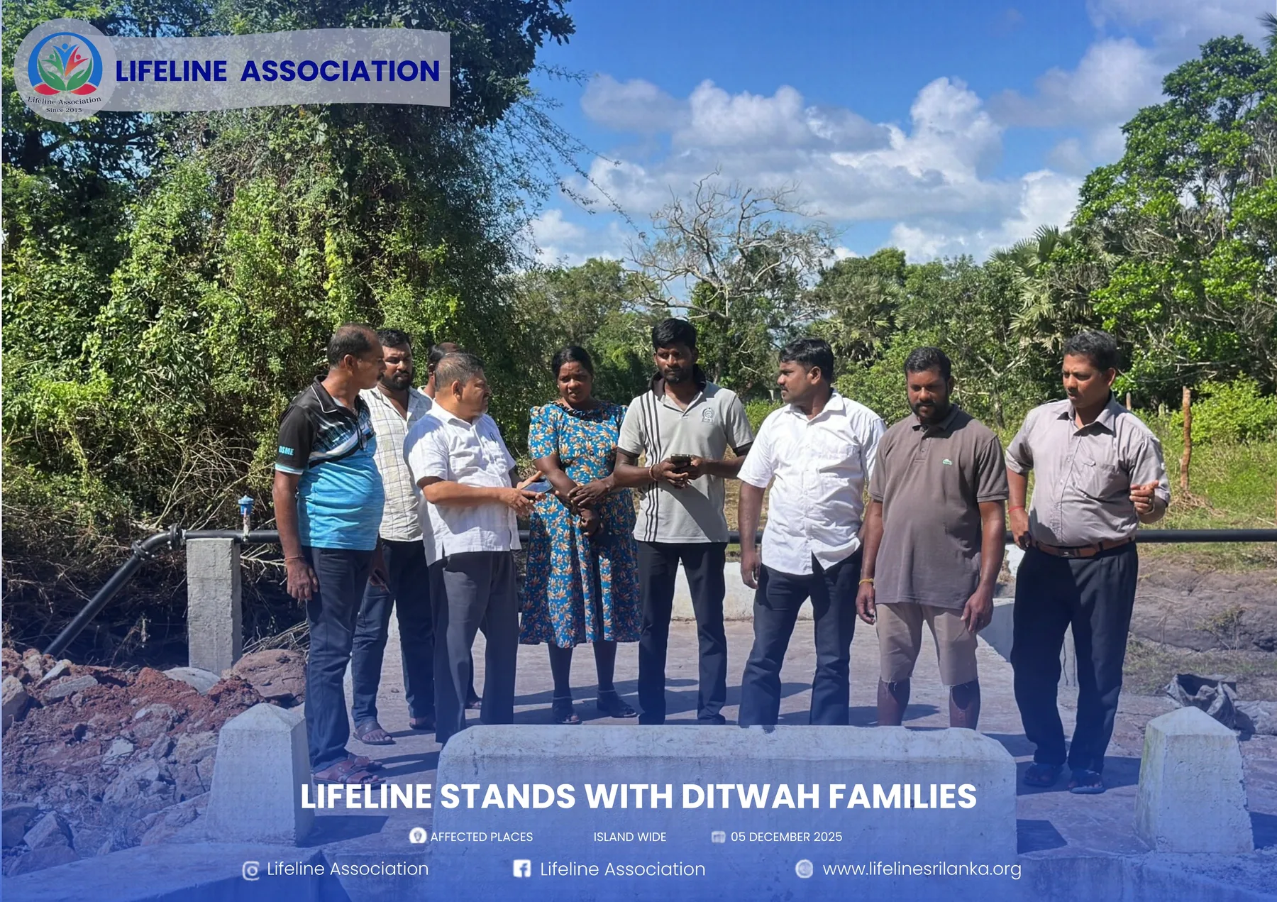 Lifeline Stands with Ditwah Families project photograph 16