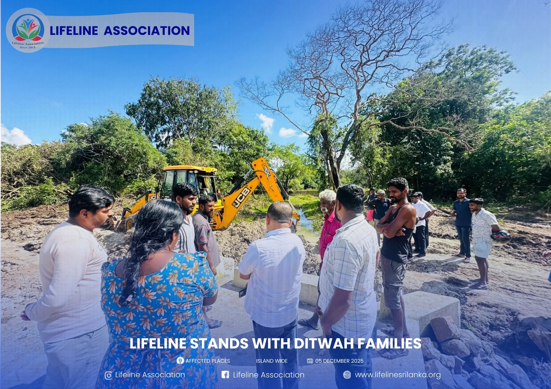 Lifeline Stands with Ditwah Families project photograph 17