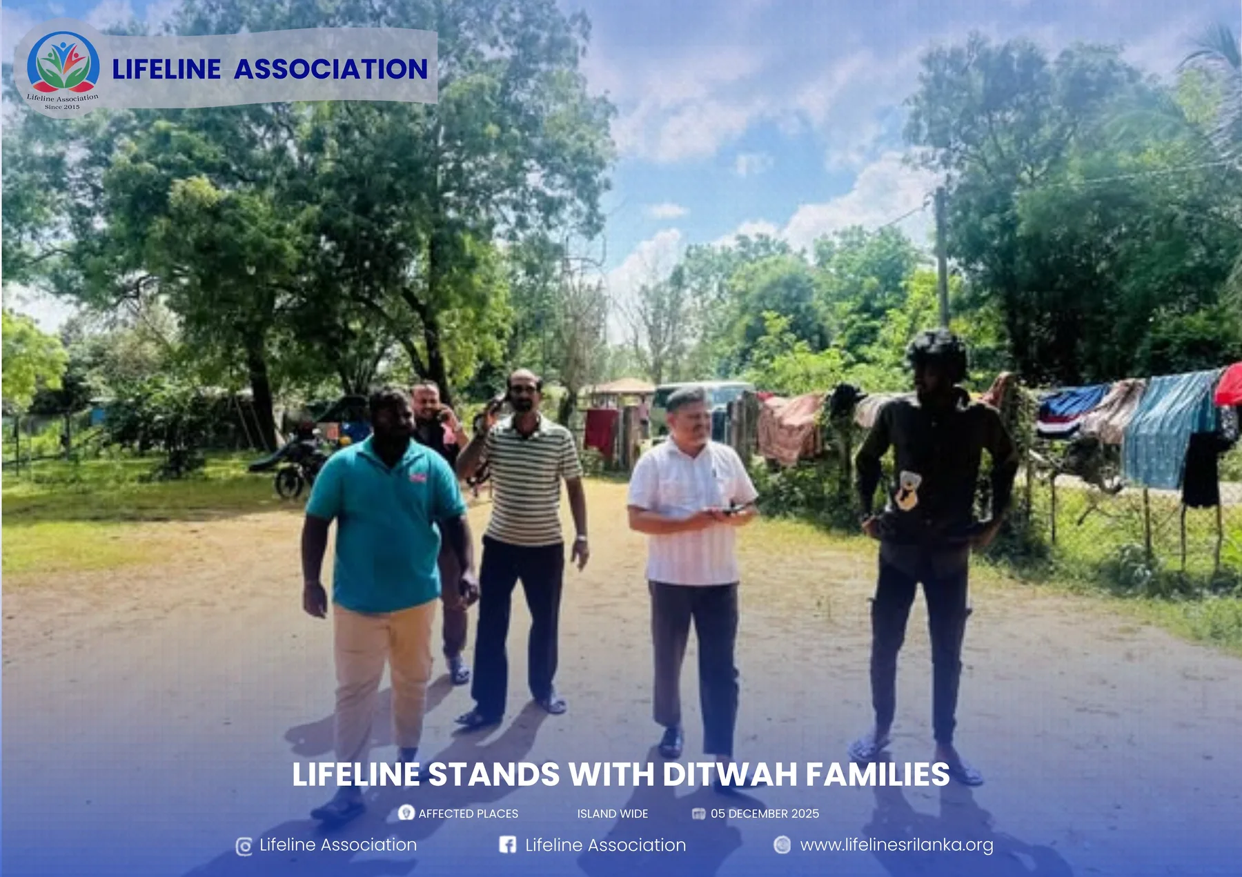 Lifeline Stands with Ditwah Families project photograph 21