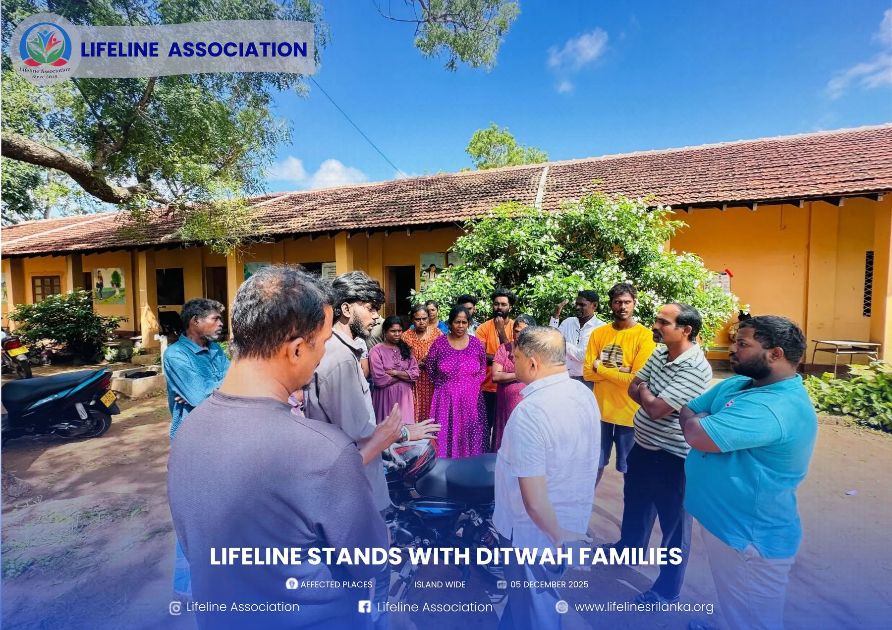 Lifeline Stands with Ditwah Families project photograph 22