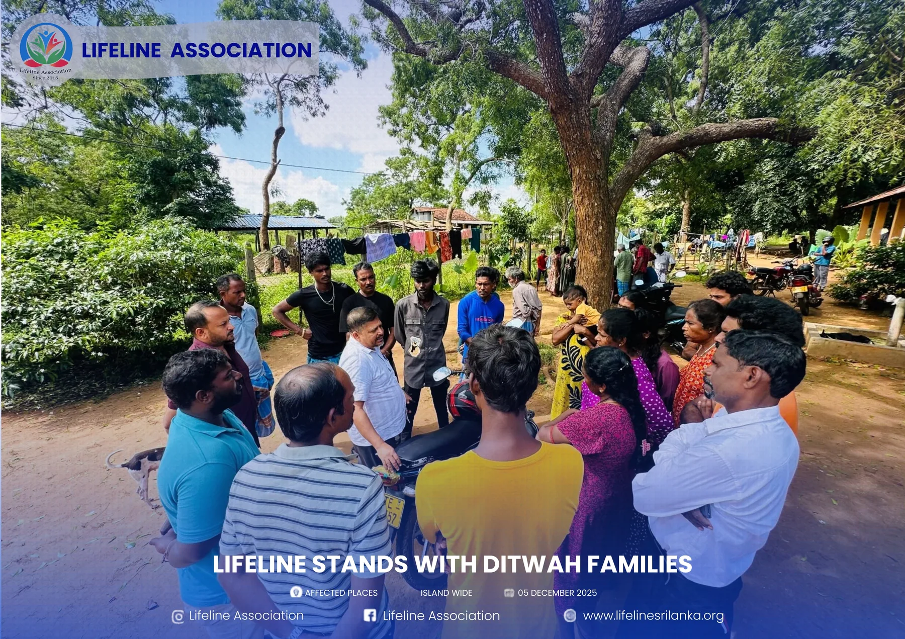 Lifeline Stands with Ditwah Families project photograph 23