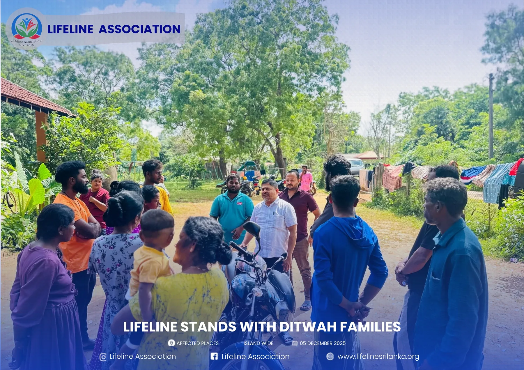 Lifeline Stands with Ditwah Families project photograph 24