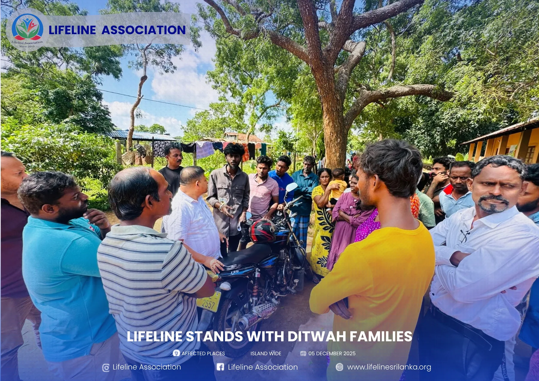 Lifeline Stands with Ditwah Families project photograph 25