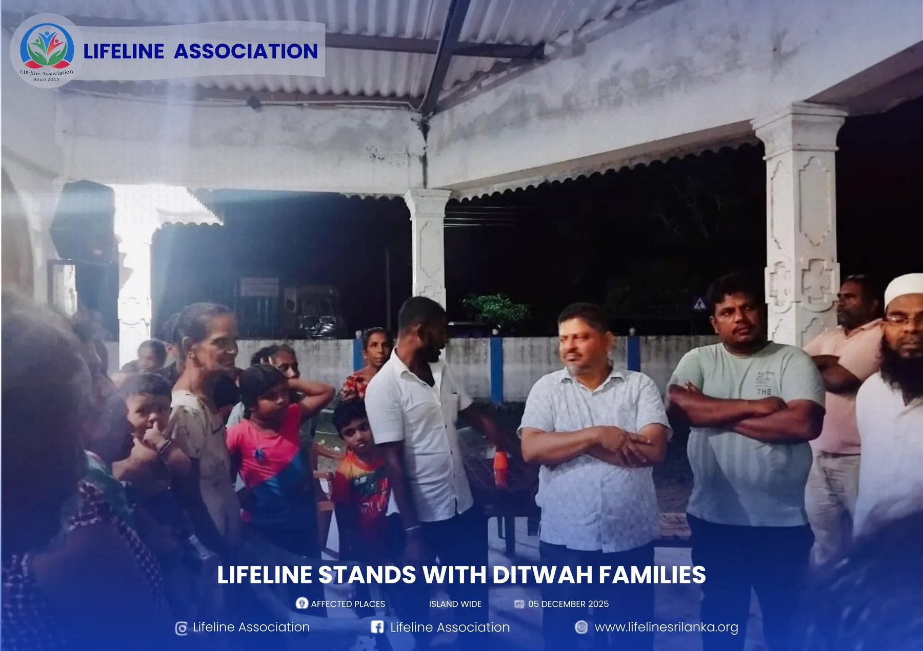 Lifeline Stands with Ditwah Families project photograph 26