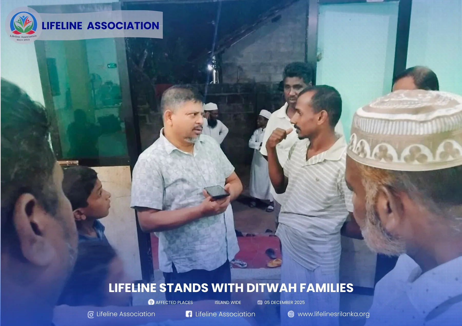 Lifeline Stands with Ditwah Families project photograph 29