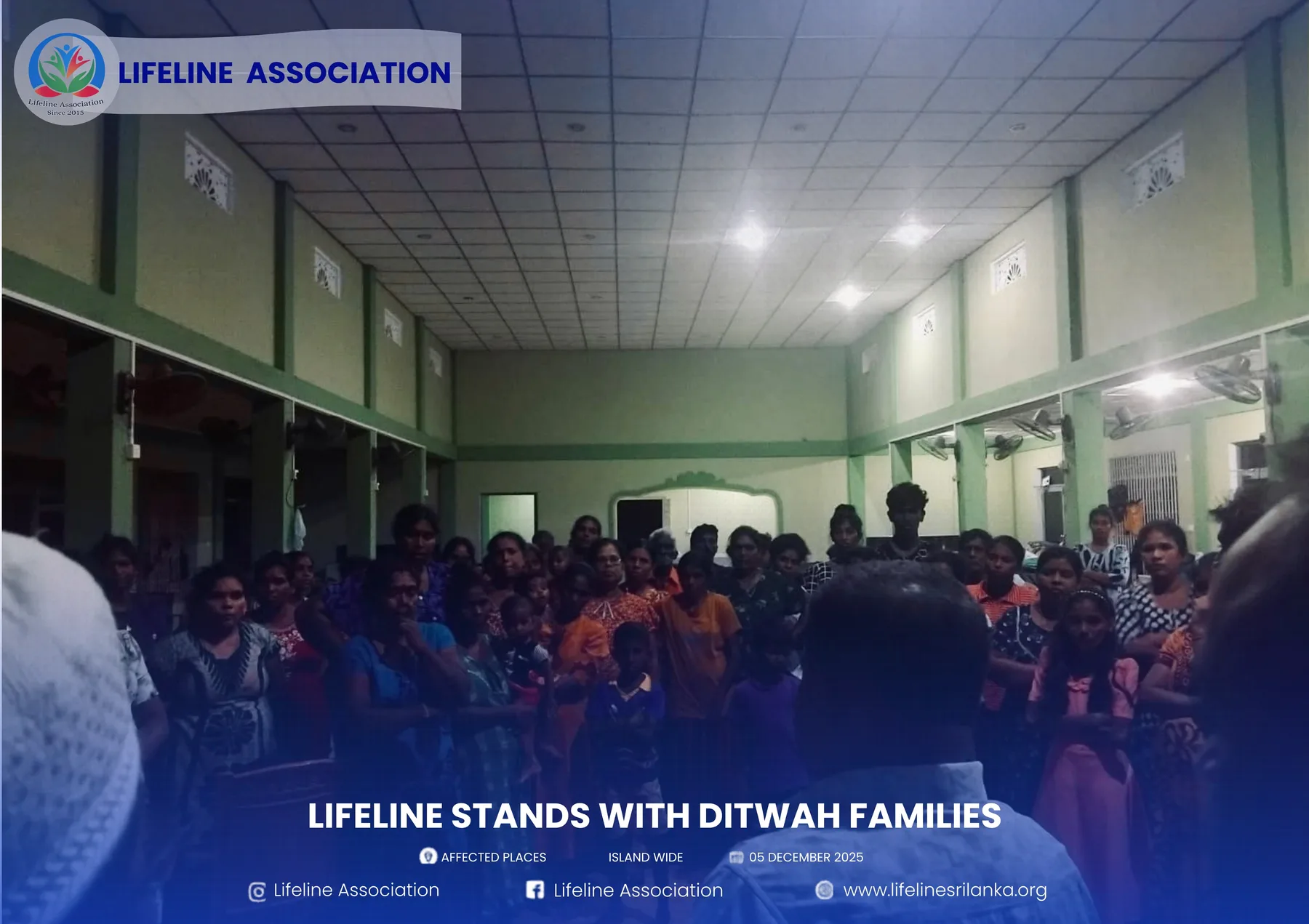 Lifeline Stands with Ditwah Families project photograph 31