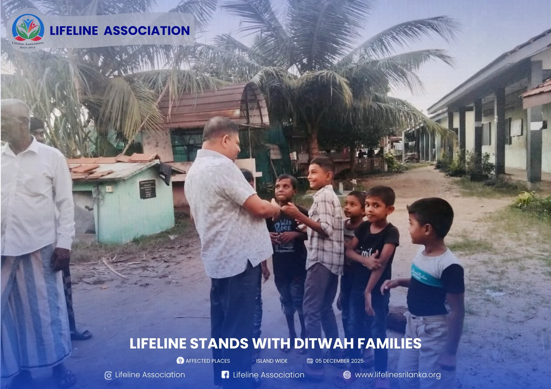 Lifeline Stands with Ditwah Families project photograph 33