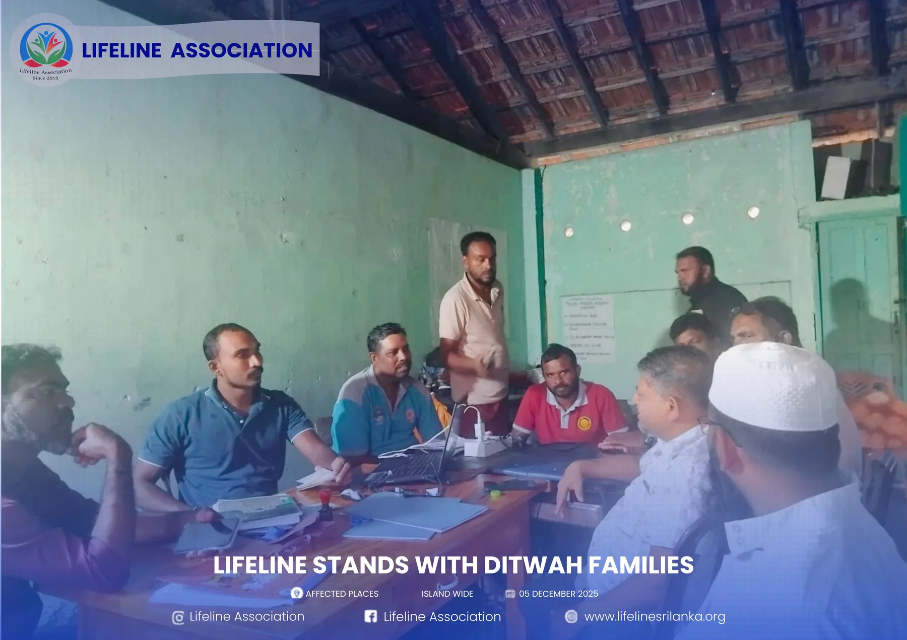 Lifeline Stands with Ditwah Families project photograph 34
