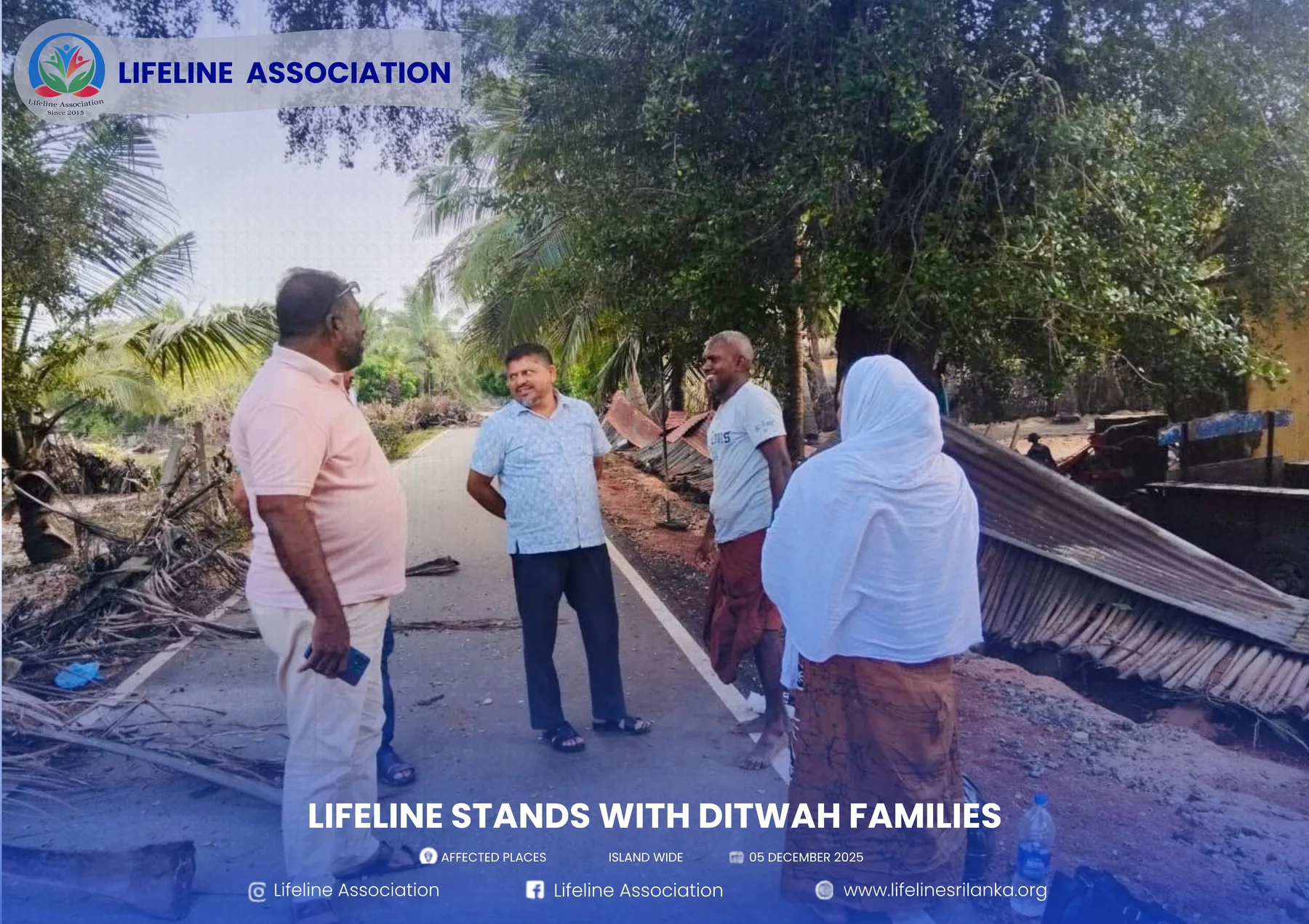Lifeline Stands with Ditwah Families project photograph 37