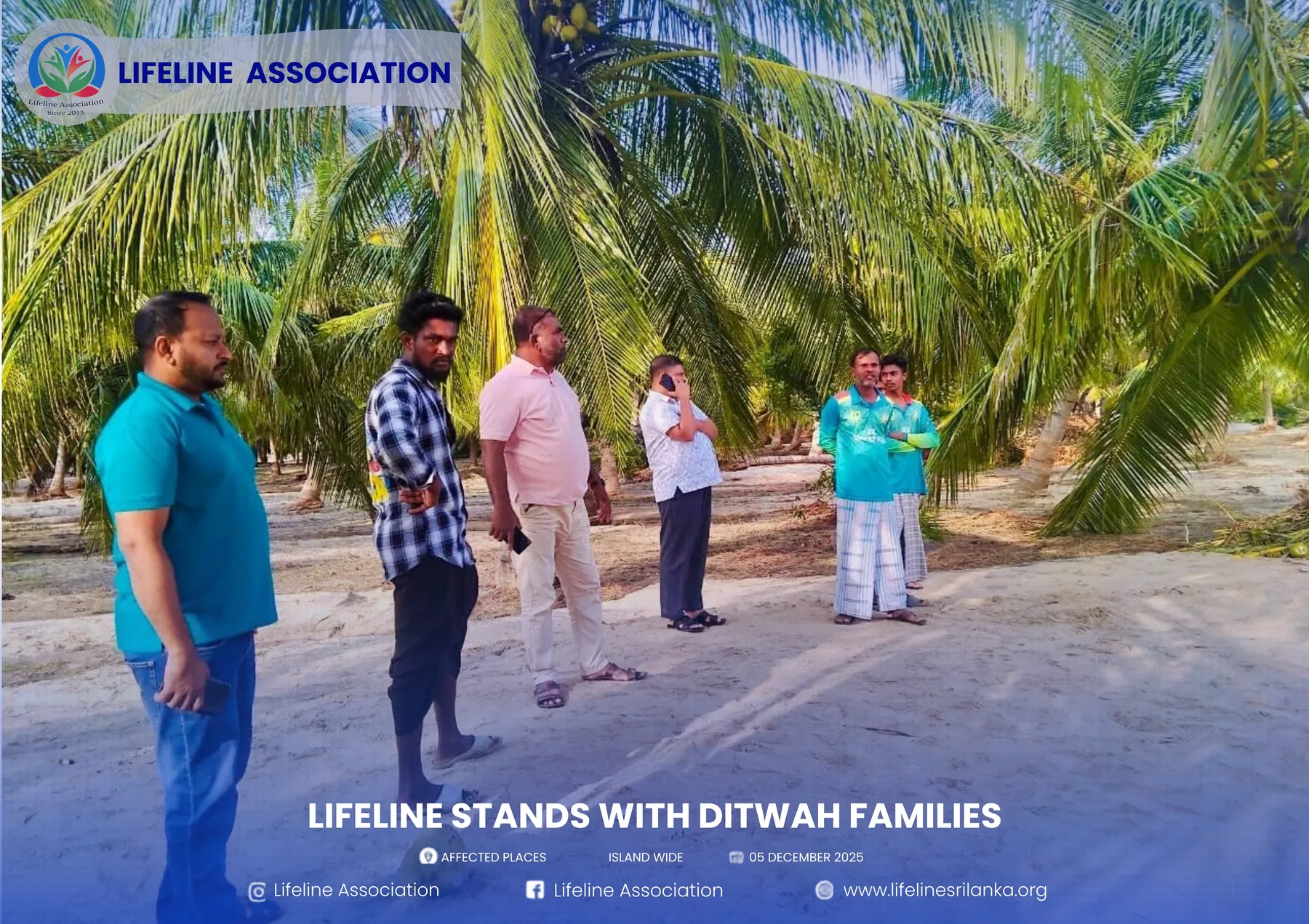 Lifeline Stands with Ditwah Families project photograph 38