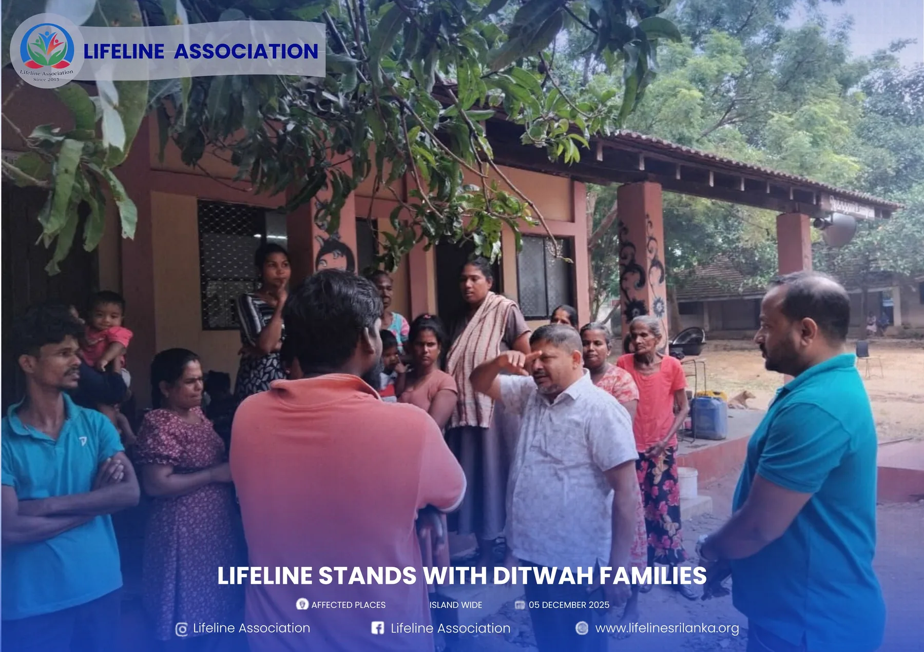 Lifeline Stands with Ditwah Families project photograph 49