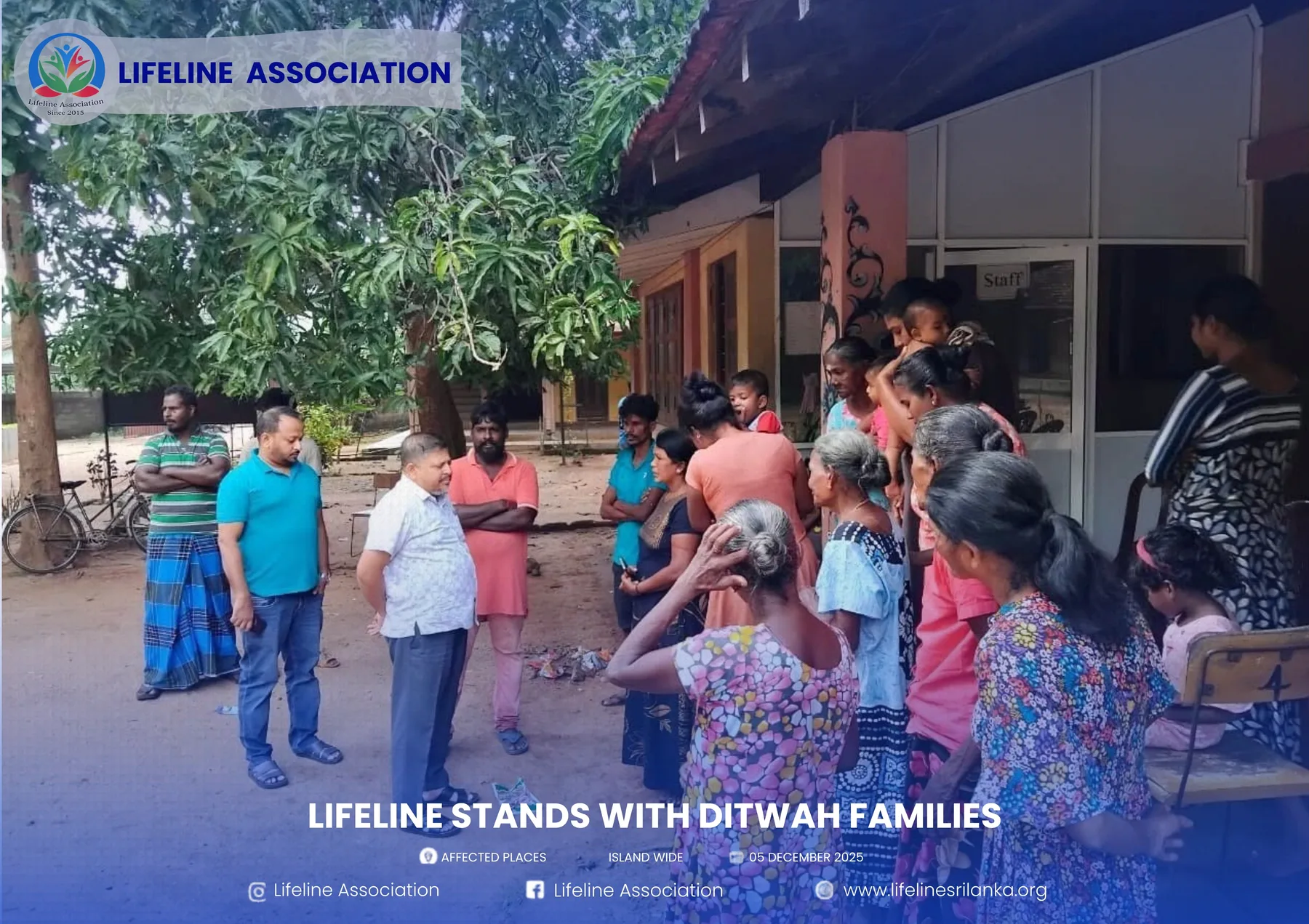 Lifeline Stands with Ditwah Families project photograph 50