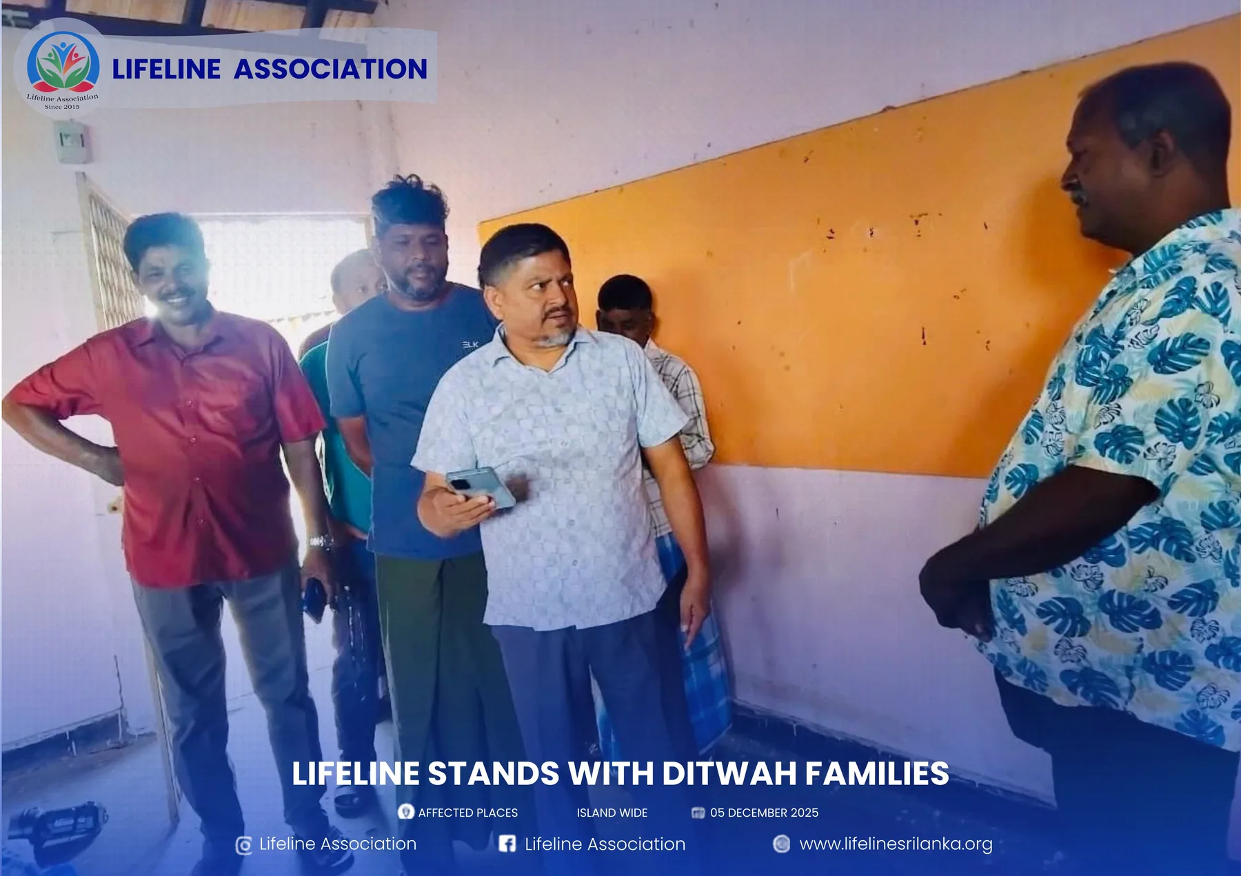 Lifeline Stands with Ditwah Families project photograph 51