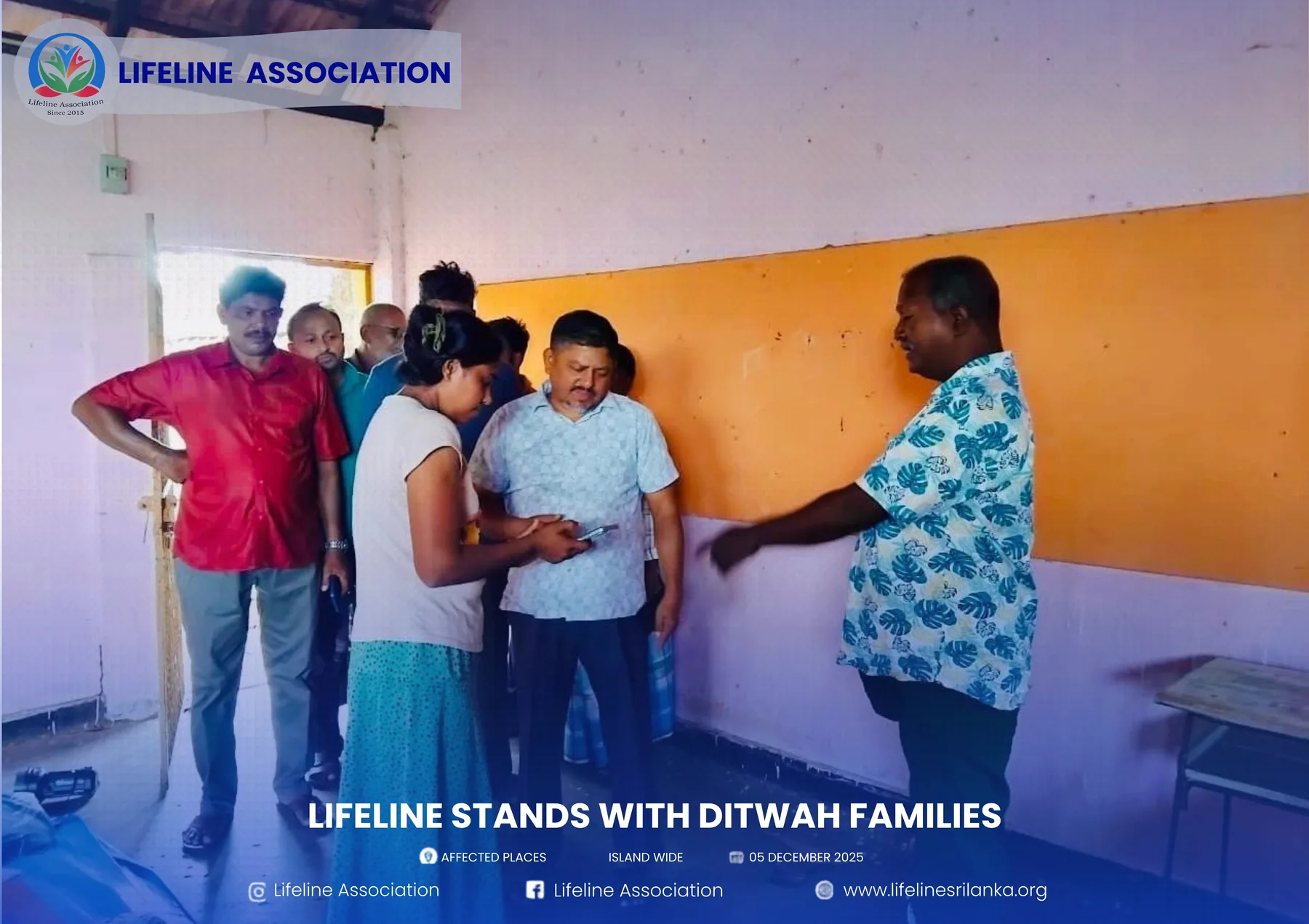 Lifeline Stands with Ditwah Families project photograph 52