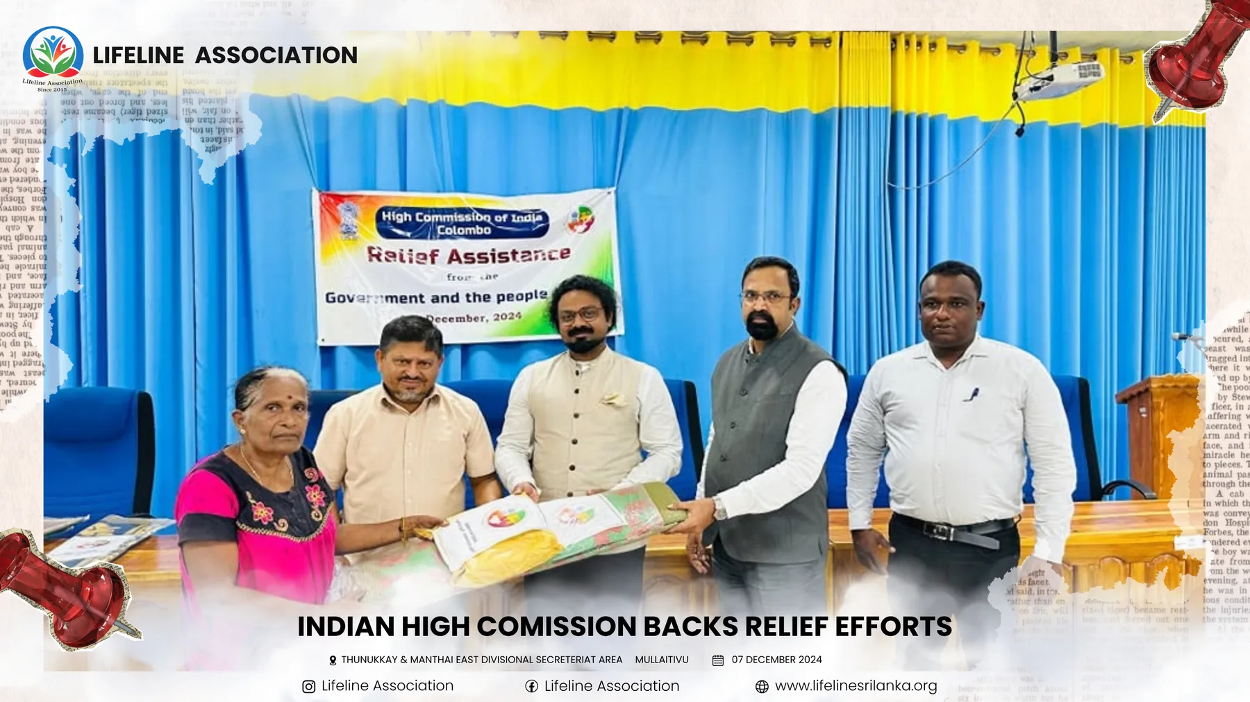 Indian High Commission Backs Relief Efforts project photograph 6