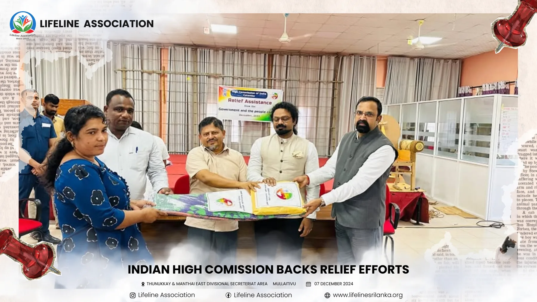Indian High Commission Backs Relief Efforts project photograph 7
