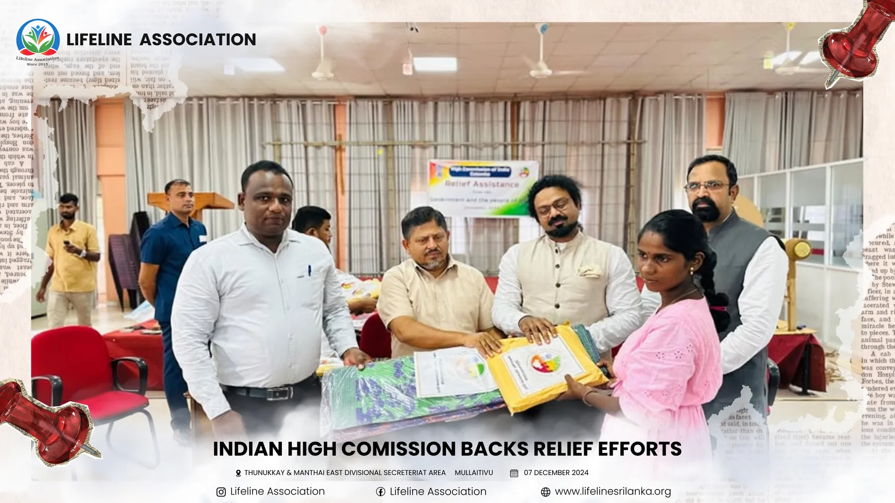 Indian High Commission Backs Relief Efforts project photograph 9