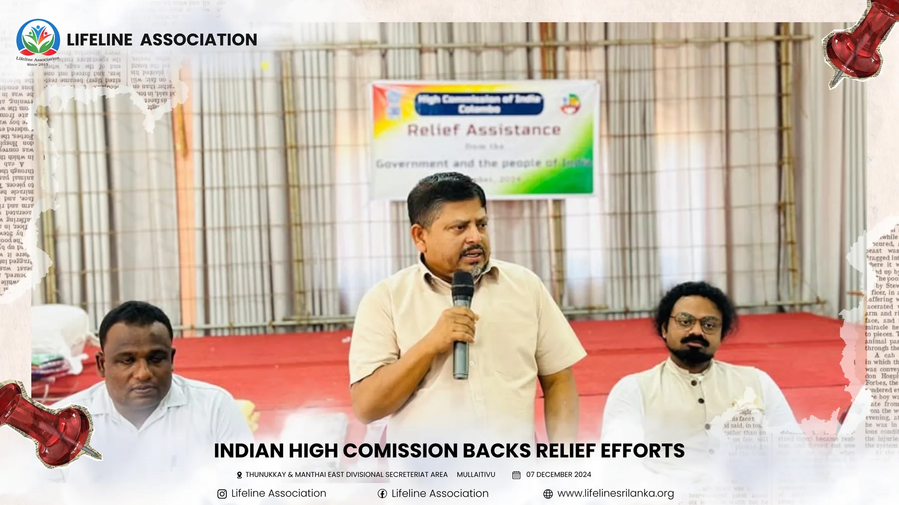 Indian High Commission Backs Relief Efforts project photograph 10