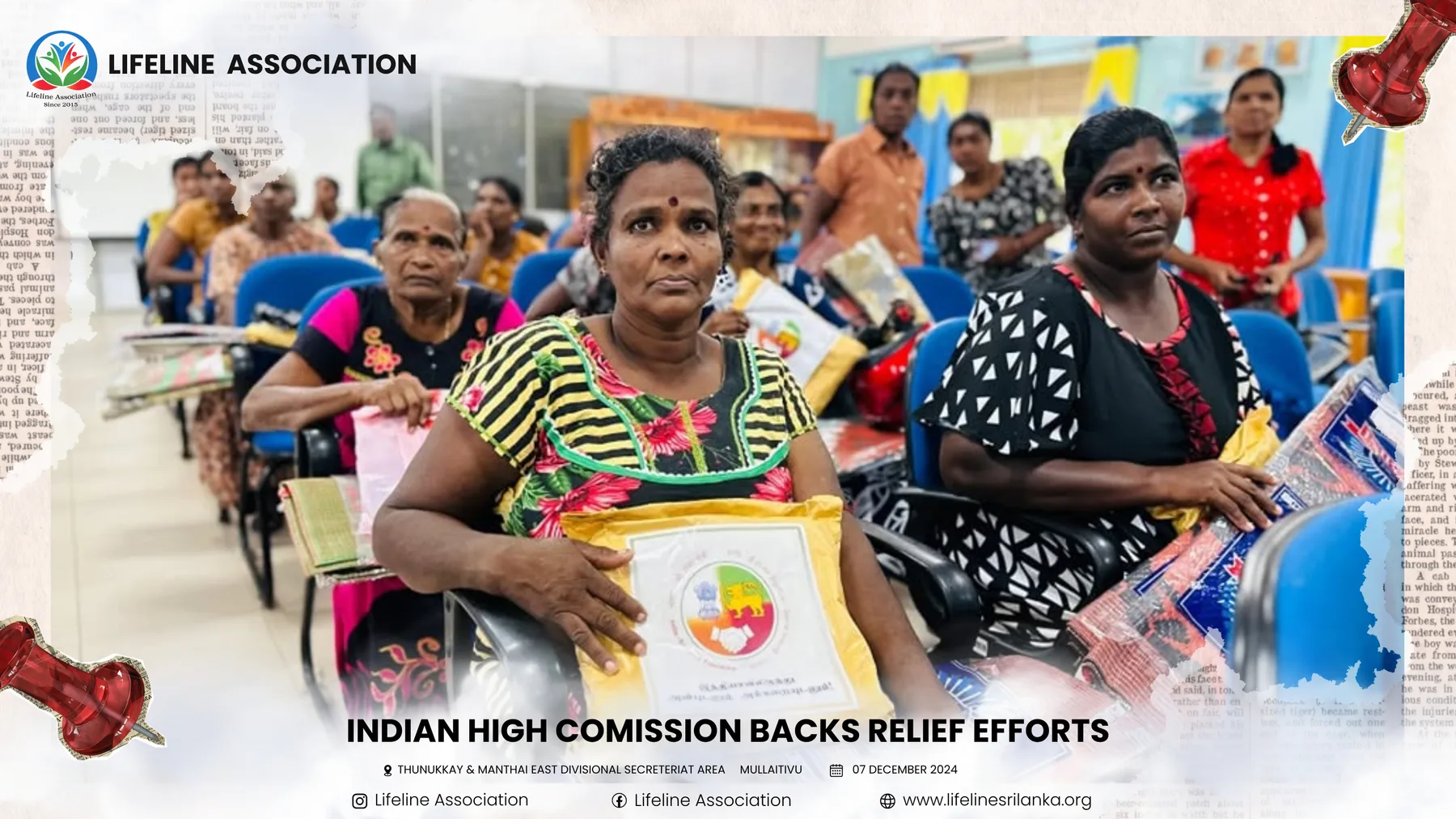 Indian High Commission Backs Relief Efforts project photograph 13