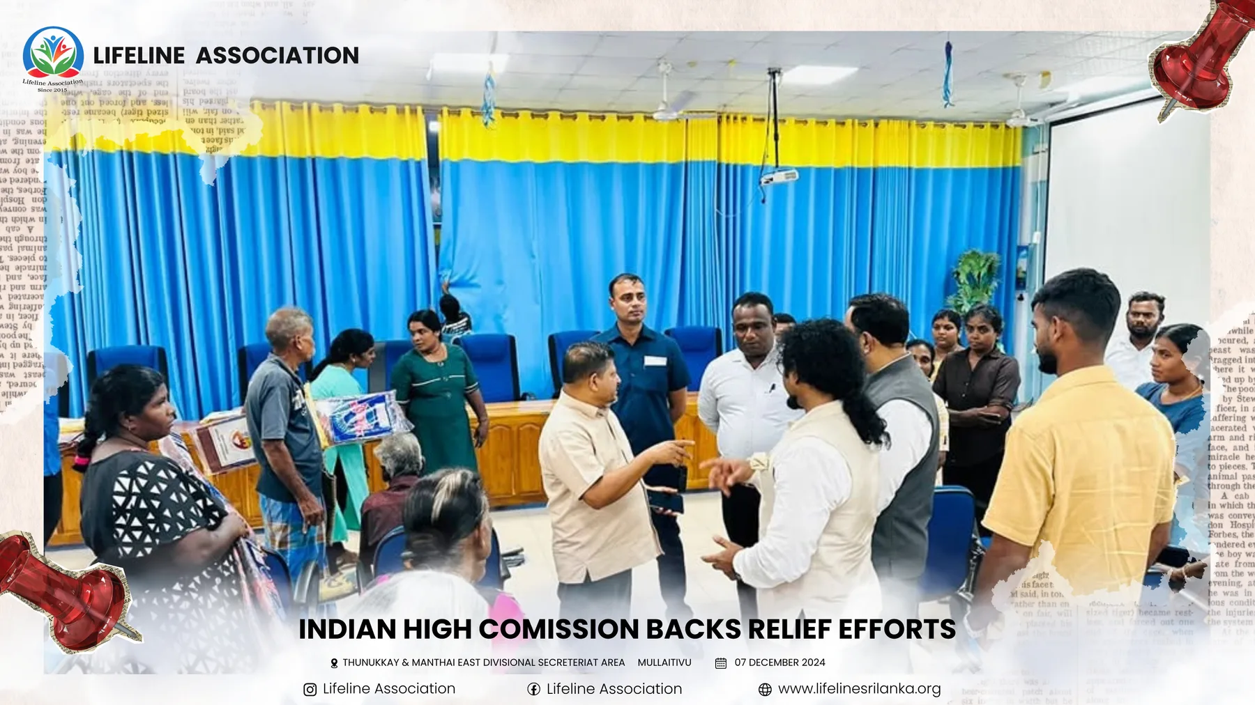 Indian High Commission Backs Relief Efforts project photograph 15