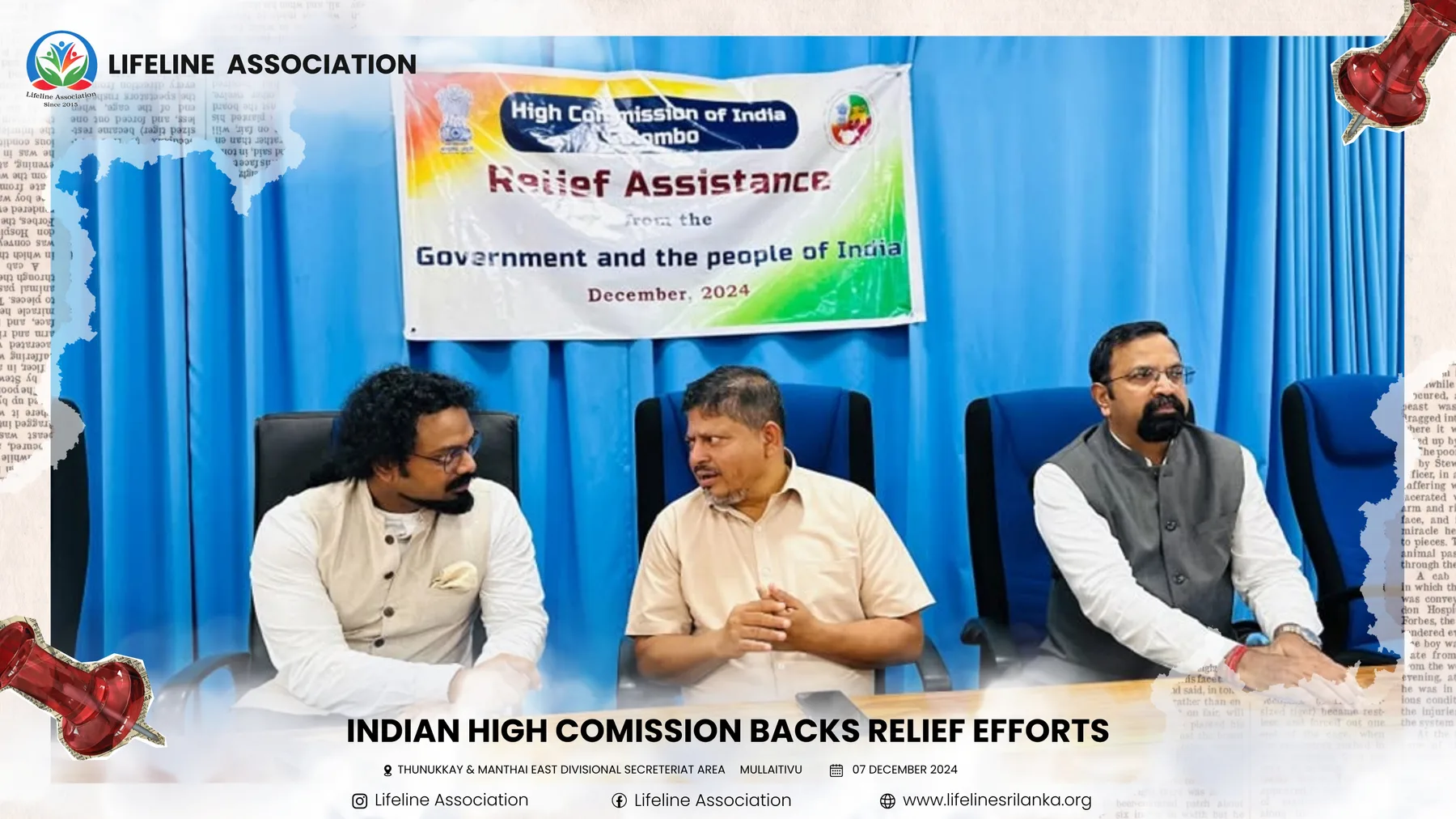 Indian High Commission Backs Relief Efforts project photograph 17