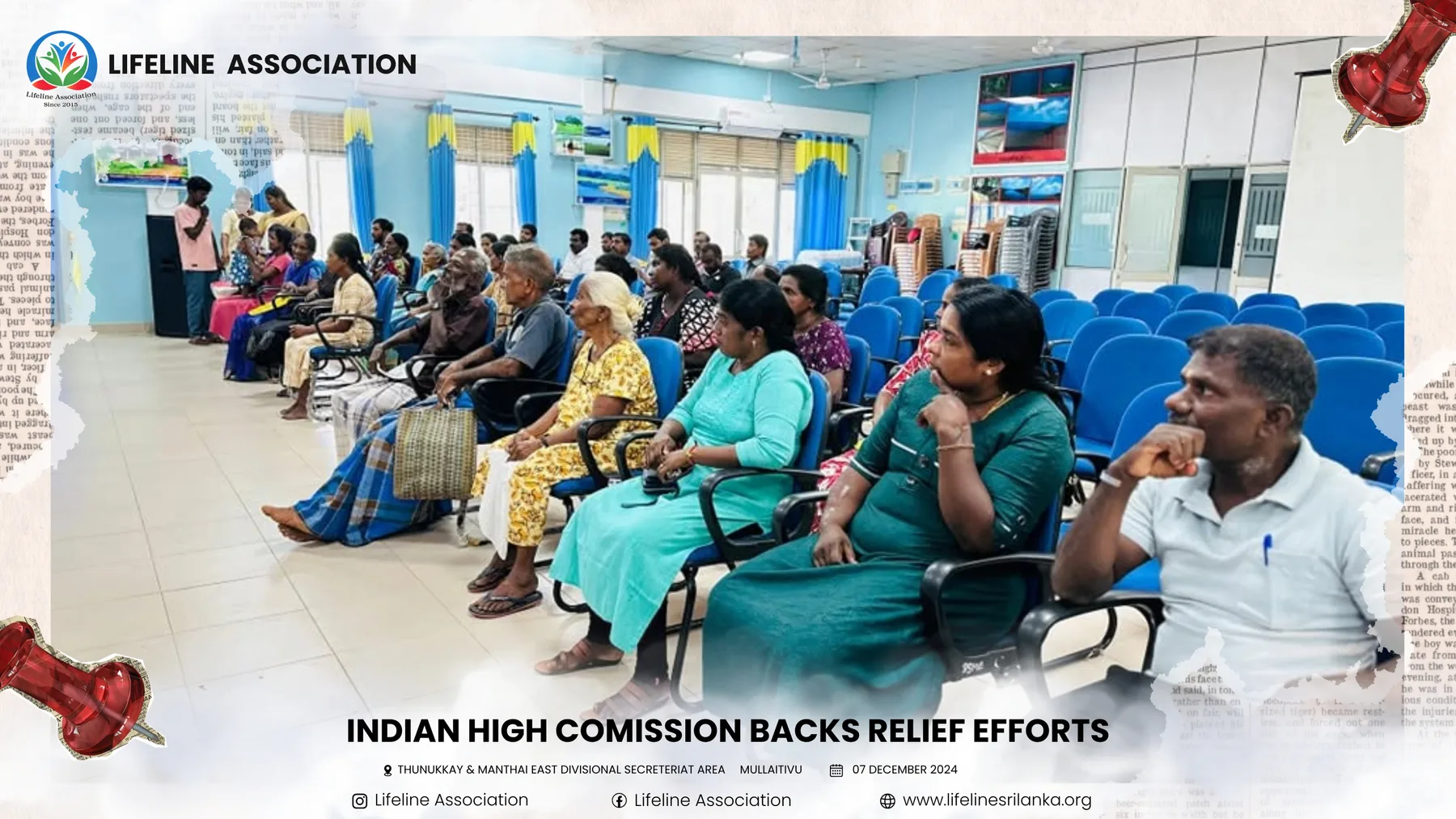 Indian High Commission Backs Relief Efforts project photograph 18
