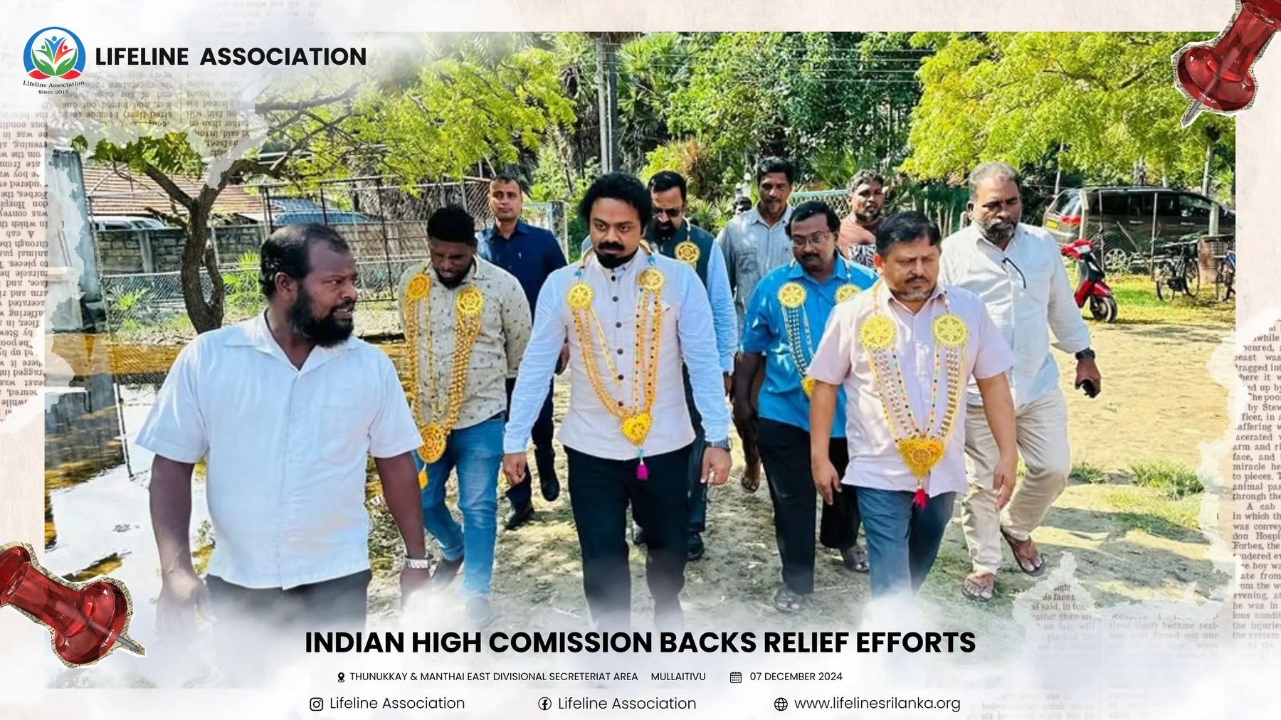 Indian High Commission Backs Relief Efforts project photograph 19