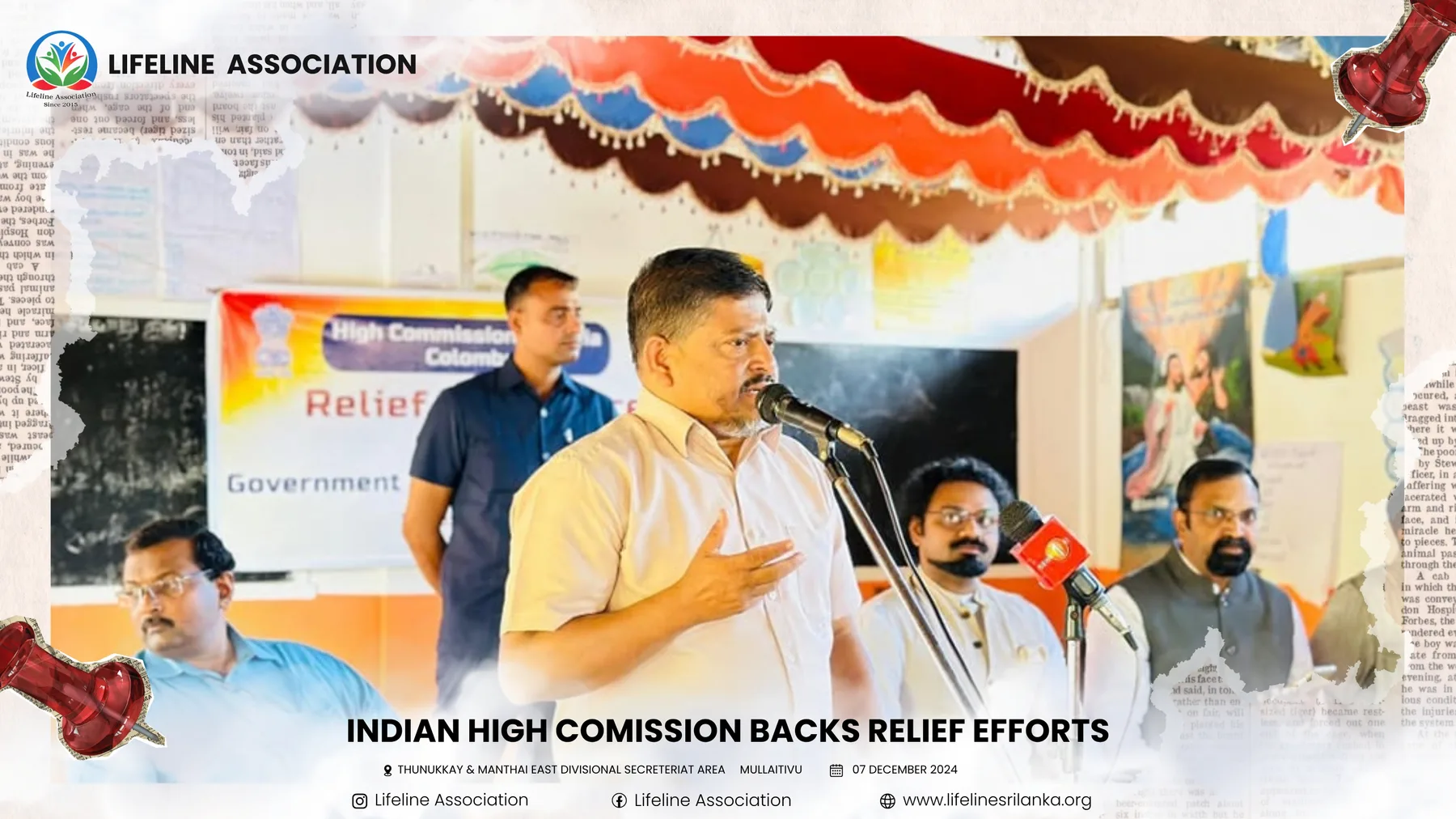 Indian High Commission Backs Relief Efforts project photograph 21