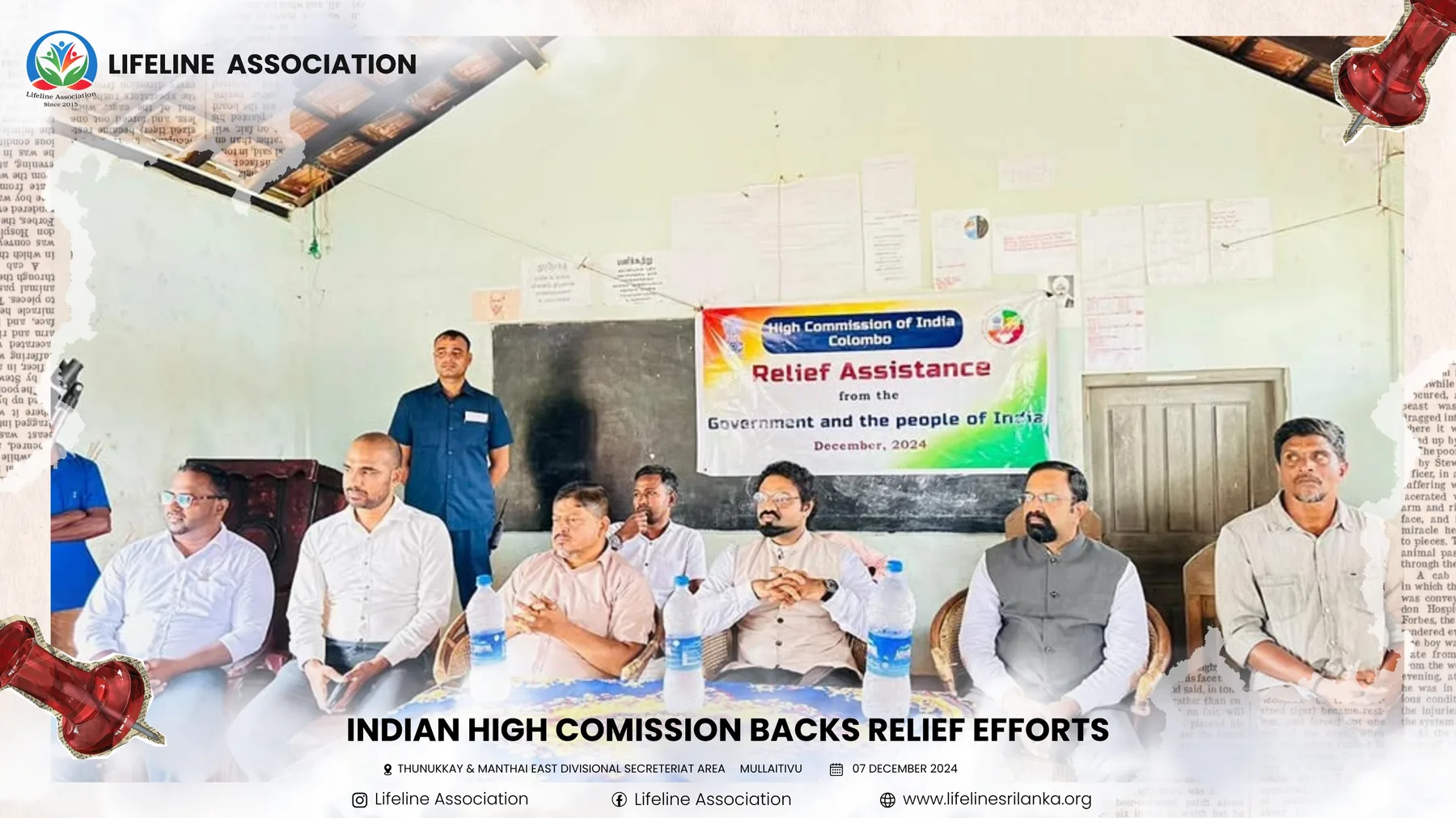 Indian High Commission Backs Relief Efforts project photograph 22