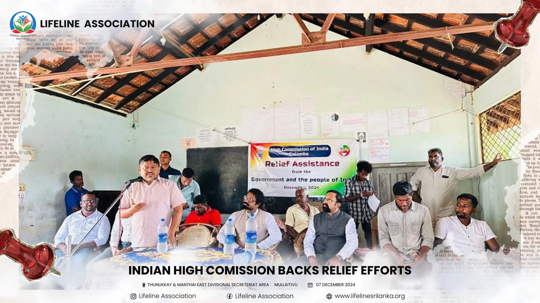 Indian High Commission Backs Relief Efforts project photograph 23