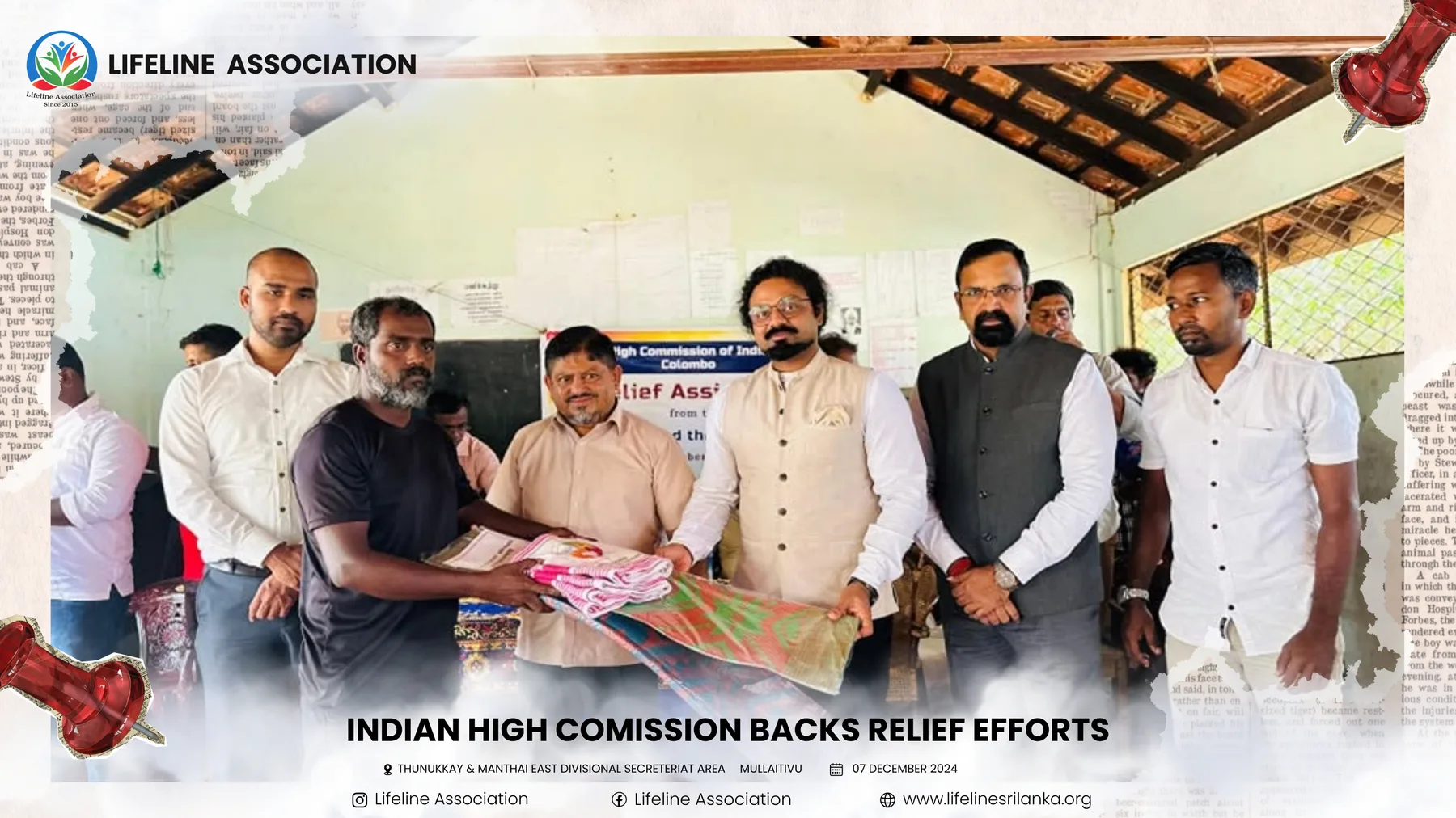 Indian High Commission Backs Relief Efforts project photograph 24