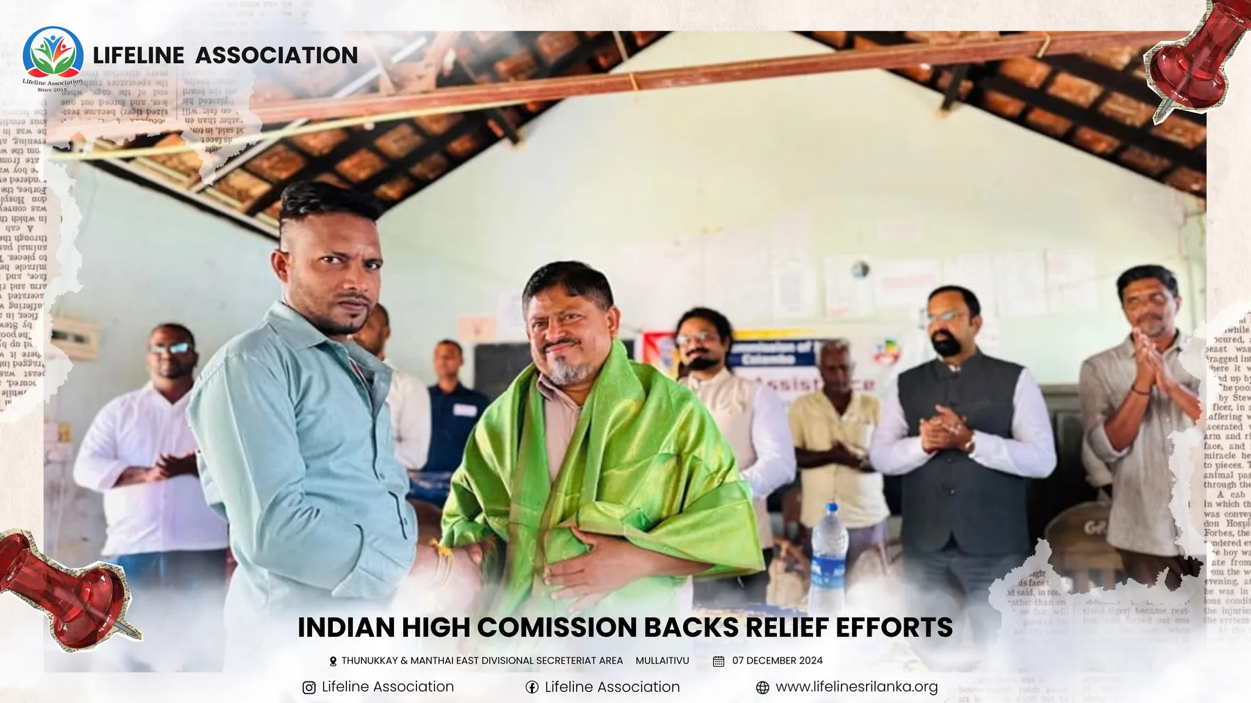 Indian High Commission Backs Relief Efforts project photograph 26