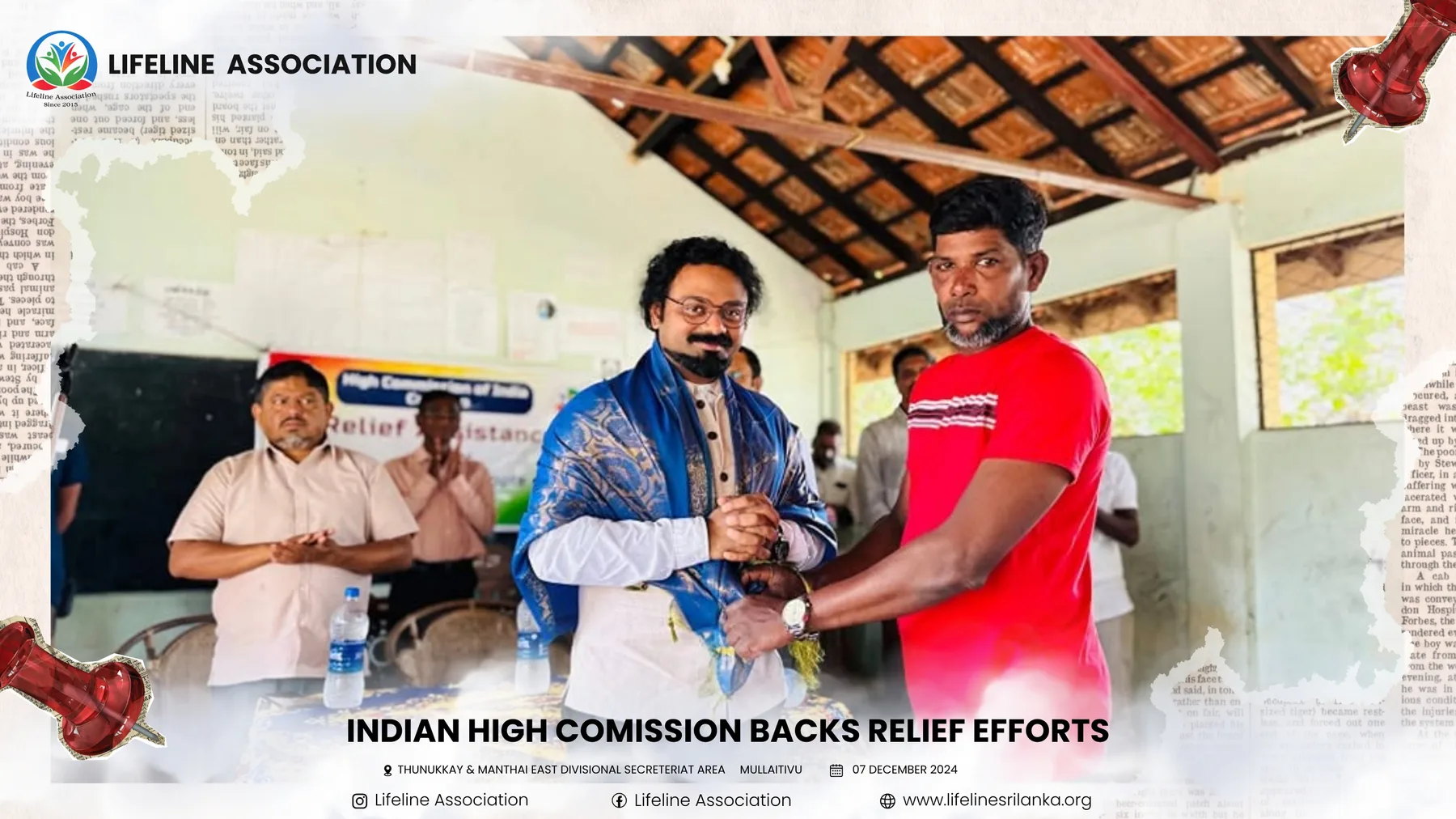 Indian High Commission Backs Relief Efforts project photograph 27