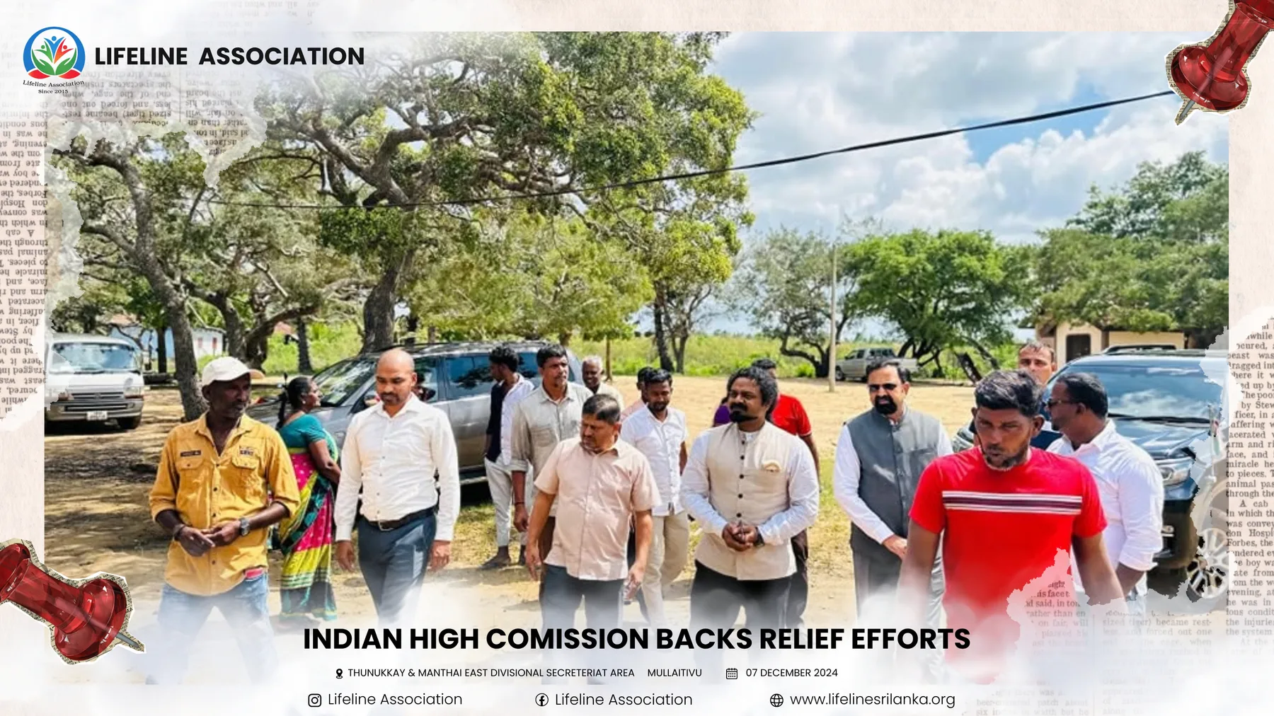 Indian High Commission Backs Relief Efforts project photograph 28