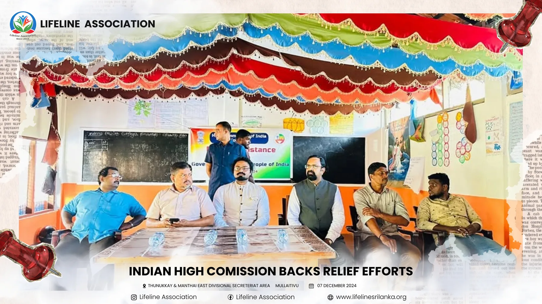 Indian High Commission Backs Relief Efforts project photograph 31